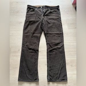 Men’s Banana Republic Corduroy Brown Pants Straight Fit Sz 32 x 30